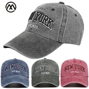 sombrero d Gorra de béisbol Retro de Nueva YORK para hombre y mujer 