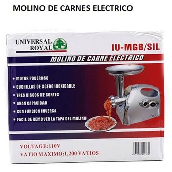 MOLINO DE CARNE IU-MGB/SIL - Para toda Cuba Boulevard