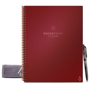 Cuaderno Inteligente Rocketbook Fusion 7 Plantillas Carta, R...