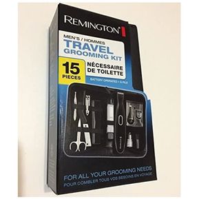 Kit de Viaje Remington TGL-110 Rasuradora 15 Pzas -Negro
