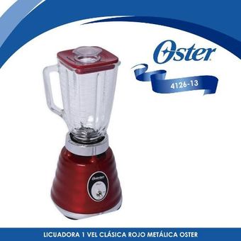 calcular saldar destilación Licuadora Oster Clásica Roja 4126 | Linio México ...