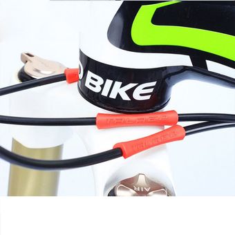 Cambio de bicicletas cable del freno de la manga de protección de tuberías de bicicletas Desviador 