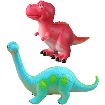 FLYEER Modelo de dinosaurio simulado Juguete Pegamento suave Madre Din 