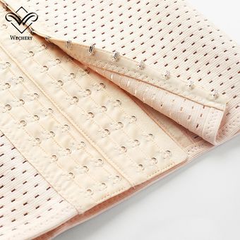 Entrenador de cintura de huesos de acero para mujer  moldeador de cuerpo  r 