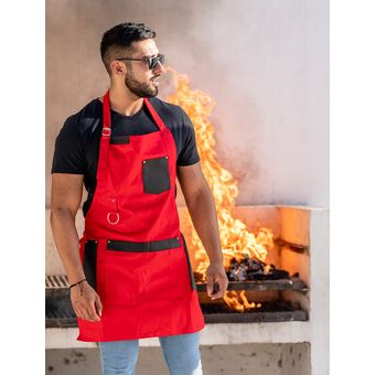  Kitchen For Pros Delantal de chef para hombres