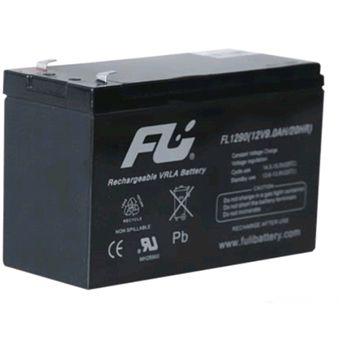 Batería 12V 9Ah juguetes alarmas. Alta eficiencia y rendimiento.