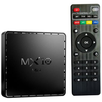 MX10 Mini Set-Top Box BT4.2 Allwinner H616 Player de alta definición TVBox 