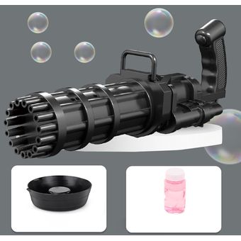 Gatling máquina de la burbuja burbuja Multihole Herramienta automática Bubble Maker soplador 