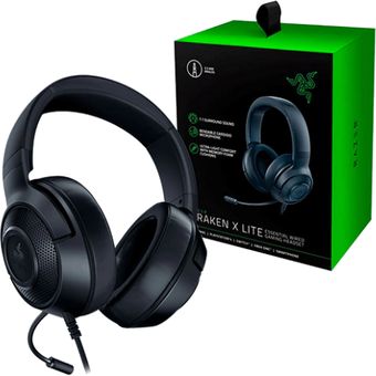 Auriculares Essential Gaming de Razer Kraken con micrófono negro