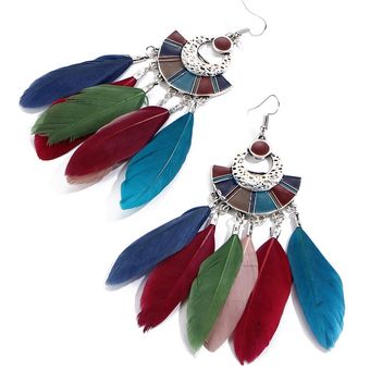 Nuevos Accesorios De Comercio Exterior Pendientes Retro En Y 