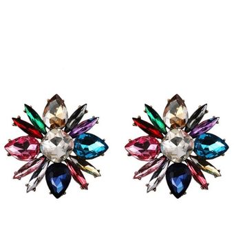 Miwens 57 Pendientes De Cristal Multicolores Pendientes Ojos Miwens 57 Pendientes De Cristal Multicolores Pendientes Ojos