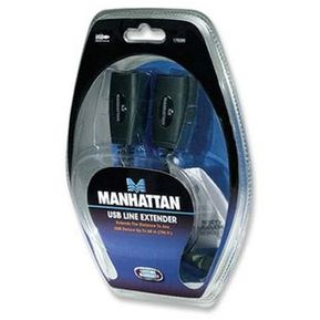 CABLE USB MANHATTAN EXTENSION ACTIVA 60 MTS, VIA RJ45