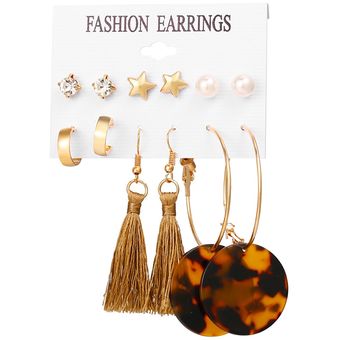 Tendencias Pendientes De Las Mujeres Hermosas Joyas Boho De 