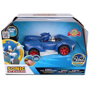Sonic Hedgehog - Carro a Control Remoto con Turbo Boost