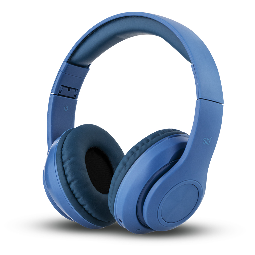 Audífonos Inalámbricos STF Force On-ear Diadema Azul
