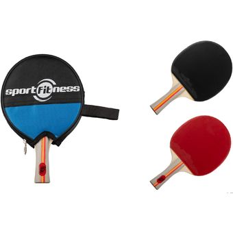 Set Raquetas Ping Pong 3 Pimpones Y Malla Miyagi