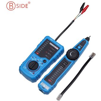 Bside Cable de teléfono Rastreador de red Probador de cable Detector Buscador de línea 