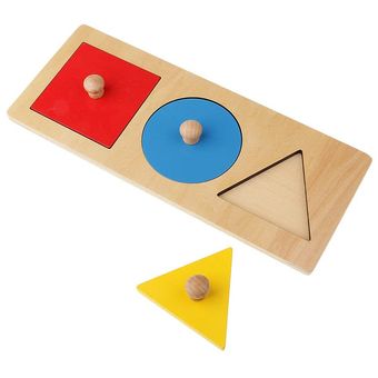 2020 1 kit de juguete de madera Montessori Geometrie Juego educativo 
