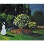 Rompecabezas Miniatura 1000 piezas Dama en un Jardín Claude Monet
