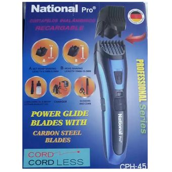 national pro maquina de cortar cabello