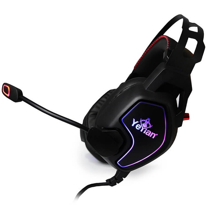 Diadema YeYian VICIOUS Serie 3000 LED Microfono Gaming Headset 3.5mm YDV-33403