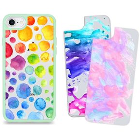 Funda iPhone SE 2020, 7 y 8 Con 3 Diseños - Watercolor Swit...