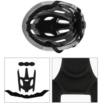 Casco de bicicleta luz LED recargable casco de ciclismo moldeado de forma integrada 