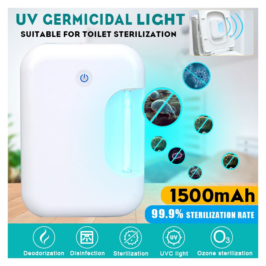 YHWD Bolsa Esterilizadora UV Desinfectante De Carga USB Herramienta De Limpieza Móvil LED Caja De Almacenamiento De Almacenamiento Multifuncional 