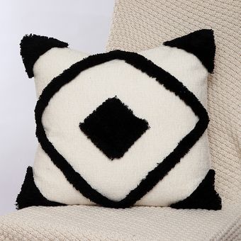 Blanco Premium funda de almohada 6 tamaños disponibles decoración Bo 