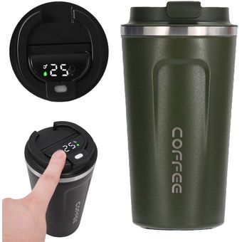 Termo digital tipo vaso de cafe o bebidas calientes y frías 510 ml