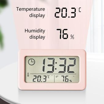 #white LED Digital Clock Electronic Digital Screen Desktop Clock for Home Office Backlight Snooze Data Calendar Desk Clocks 