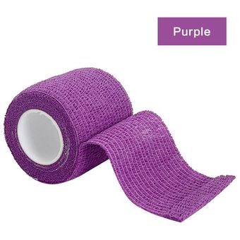 Purple#Vendaje elástico autoadhesivo para deporte cinta Elastoplast 