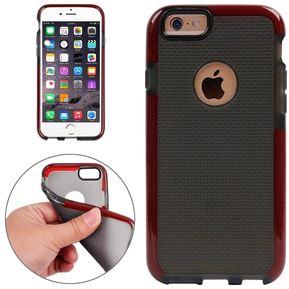 Knit Texture TPU Protective Case For IPhone 6 & 6s (Red)