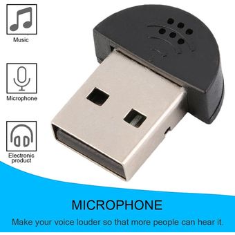 Super Usb Mini Light Usb 2.0 Micrófono Micrófono Audio Pc 