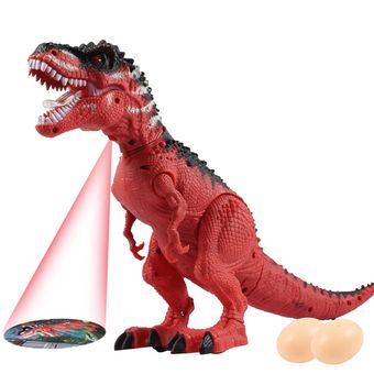 juguete de dinosaurio con luces y sonido Figura realista de t-rex 