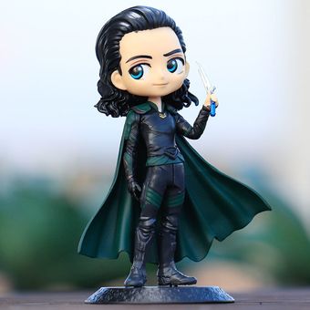 15cm Avengers Infinity Wars Marvel Loki Figura con daga 