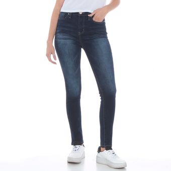 Wados Jeans Skinny Tiro Alto Mujer