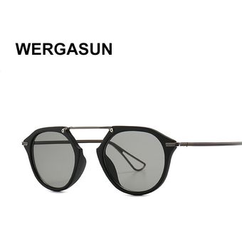 pequeñasmujer Las gafas de sol redondas clásicas de Wergasun 