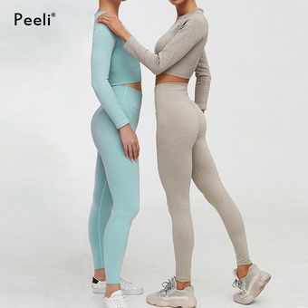 Conjunto ropa de yoga con encaje perfecto para dama kit de traje para yoga 
