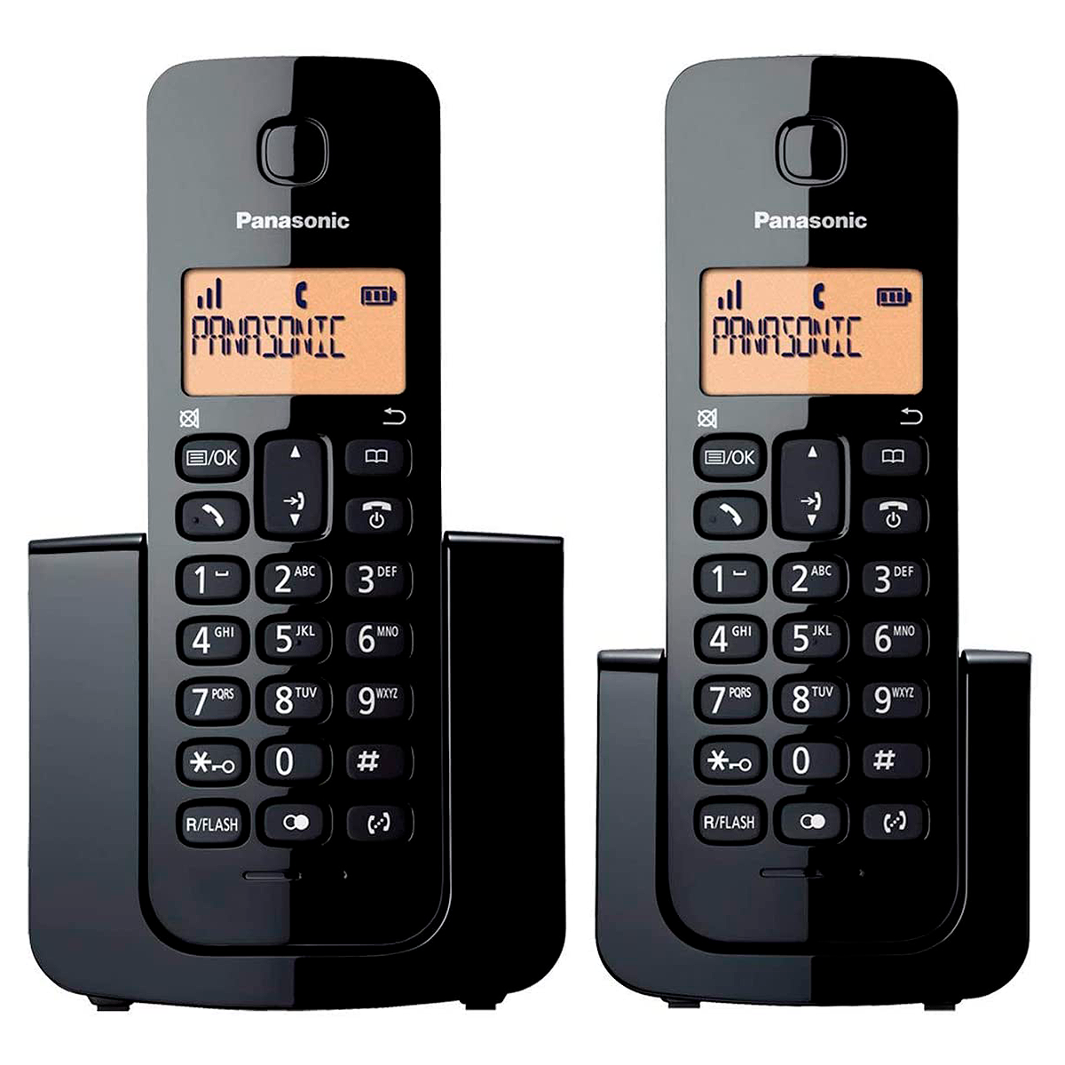 Teléfono Inalámbrico Panasonic KX-TGB112MEB 2 auriculares