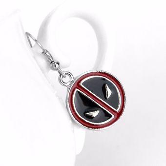 Auriculares Deadpools Red Logo Woman Ore Cosplay Party 