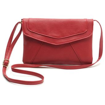 gran oferta bolso cruzado de diseñador famoso para boda para fiesta #Red bolsas de mensajero de hombro Bolsos de cuero Vintage para mujer 