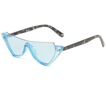 Oec Cpo Semi-sin marco gafas de sol cristal femenino ojomujer 