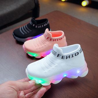 Zapatos Led Luminoso para los niños de Moda Zapatos Deportivos Tenis Deportivas Informales para chicas chicos 