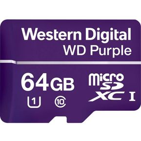WESTERN DIGITAL WD PURPLE MICRO SD 64GB