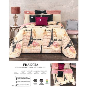 Cobertor Flannel Extra Soft Francia