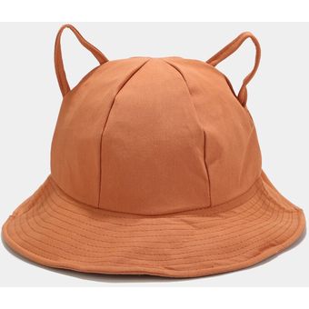 JFAN Sombreros de Pescador Vintage Algodón Sombrero de Cubo de Color Liso Lavado Gorra de Sol de Viaje para Hombre y Mujer 