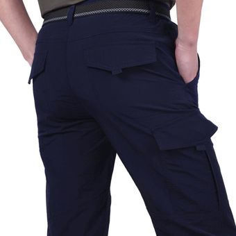 De secado rápido pantalones para hombres al aire libre de ver #navy 