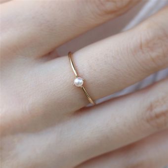 Nuevo Anillo Exquisito Anillo De Ópalo Anillo De Perla De De 