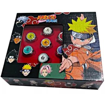  OG Anillos Akatsuki Organización Anime Anillos Japonés